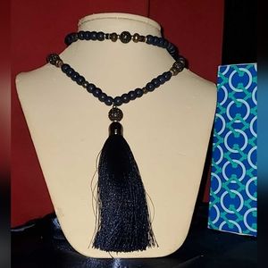 Stella & Dot Trove Tassel Necklace